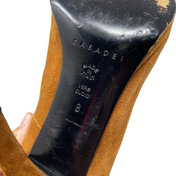 Casadei Suede Heel Size 8 - Picture 9 of 10